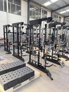 商用使用マルチケーブルプーリーシステムスクワットパワーケージスミスマシンパワーラックオールインワン多機能トレーナー - Product Image 3