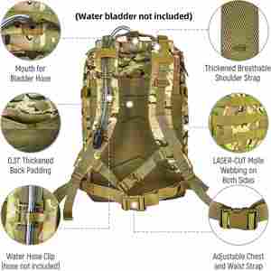 Mochila Táctica Oxford 900D de Alta Calidad, 45L, para Senderismo y Selva, Gran Venta 2022 - Product Image 6