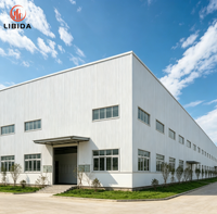 Almacén de Acero Prefabricado de Alta Capacidad, Estructura de Acero Estable para Almacenamiento de Materia Prima y Productos Terminados