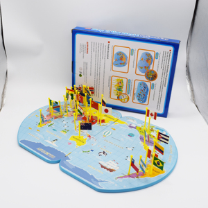 <span class=keywords><strong>Carte</strong></span> cartographique détaillée Connaissance géographique Apprentissage Jouets éducatifs <span class=keywords><strong>carte</strong></span> <span class=keywords><strong>du</strong></span> <span class=keywords><strong>monde</strong></span> en bois Jouets en bois Enfants - Product Image 2
