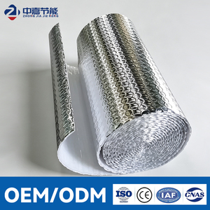 Film isolant en aluminium à double face, barrière radiante, isolation thermique, rouleau pour toit métallique de grenier - Product Image 1