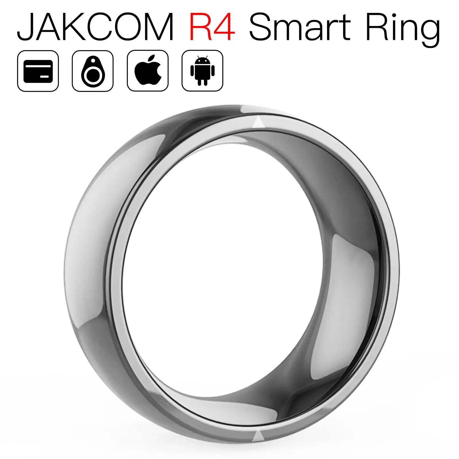 JAKCOM R4สมาร์ทแหวนอิเล็กทรอนิกส์อุปกรณ์เสริมโทรศัพท์มือถือโทรศัพท์มือถือฝรั่งเศสนาฬิกาผู้ชายร้อน