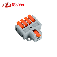 Hızlı Kablolama Terminali, 1 Girişli Çok Çıkışlı PCT-5212/5213/5214/5215, 32A 450V, Aletsiz, 0,5-4,0mm² Katı/Örgülü Teller için
