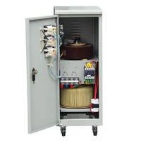 SVC-15KVA AC Regulator penstabil tegangan Motor Servo tipe AVR