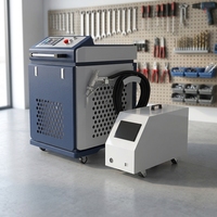 Mesin Las Serat Genggam YOUHAO 1500W Multi-Fungsi Pendingin Air Internal untuk Fabrikasi Logam Industri