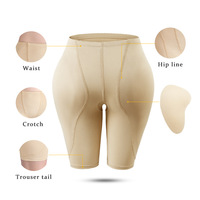 Coussinets de fesses à logo personnalisé pour femmes, rembourrage rehausseur de fesses, effet fesses galbées