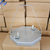 High Performance Stainless Steel Concrete Slump Cone Test Apparatus with 1 Year Warranty for Lab Use and Workability Inspection