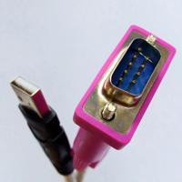 Câble adaptateur USB2.0 vers RS232, convertisseur de câble adaptateur série DB9 DCE, câble connecteur mâle