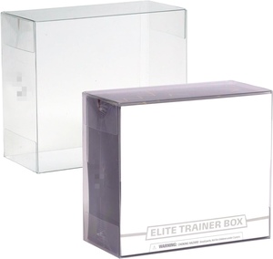Wholesale Clear PET Custom Trading Card Booster Box Collector <b>Storage</b> Case For Display - Product Image 1
