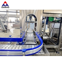 Planta de Agua Potable Completa de 450 BPH / Máquina Expendedora de Agua para Botellas de 5 Galones, Soluciones de Llenado Llave en Mano