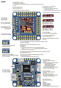 ตัวควบคุมการบิน <span class=keywords><strong>F4</strong></span> F405-HDTE <span class=keywords><strong>Matek</strong></span> ของแท้ STM32F ในตัวชิ้นส่วนรถแข่ง UAV แบบคู่9-60V อนาล็อก VTX - Product Image 4