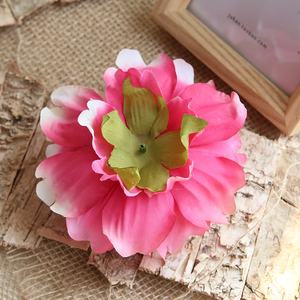 Floristería de 13cm, flores artificiales, flores de seda, flores de tela, cabezas de peonía, flores para decoración de arreglos de boda - Product Image 5