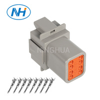 Kit de connecteurs de câblage automobile Deutsch DT04-8P 8 broches mâle/femelle 12V IP67 étanche