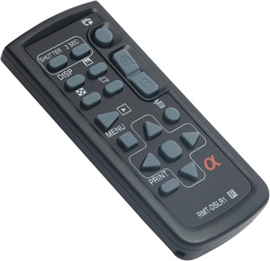 RMT-DSLR1 RMTDSLR1 Télécommande de remplacement Compatible avec <span class=keywords><strong>Sony</strong></span> Camera Alpha <span class=keywords><strong>A33</strong></span> A55 A57 A65 A77 A99 NEX-5 NEX-6 NEX-7 A230 - Product Image 3