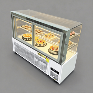 <span class=keywords><strong>Vitrine</strong></span> <span class=keywords><strong>réfrigérée</strong></span> commerciale de haute qualité <span class=keywords><strong>pour</strong></span> produits frais, réfrigérateur de présentation de gâteaux <span class=keywords><strong>pour</strong></span> boulangeries - Product Image 5
