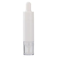 10ml 15ml plastique pressé cosmétique acné huile essentielle brillant à lèvres Essence crème pour les yeux seringue sans air flacon compte-gouttes