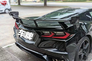 Nouveau pour Chevrolet Corvette C8 Aileron arrière en fibre de carbone style Z51 amélioré, montage direct - Product Image 3
