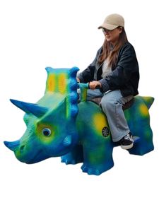 Powered Plush Animal Ride Outdoor Rental Shopping Mall Kids Arcade Game Animated <b>Walking</b> Show Dinosaur BatteryCar Arcade <b>Machine</b> - Product Image 2