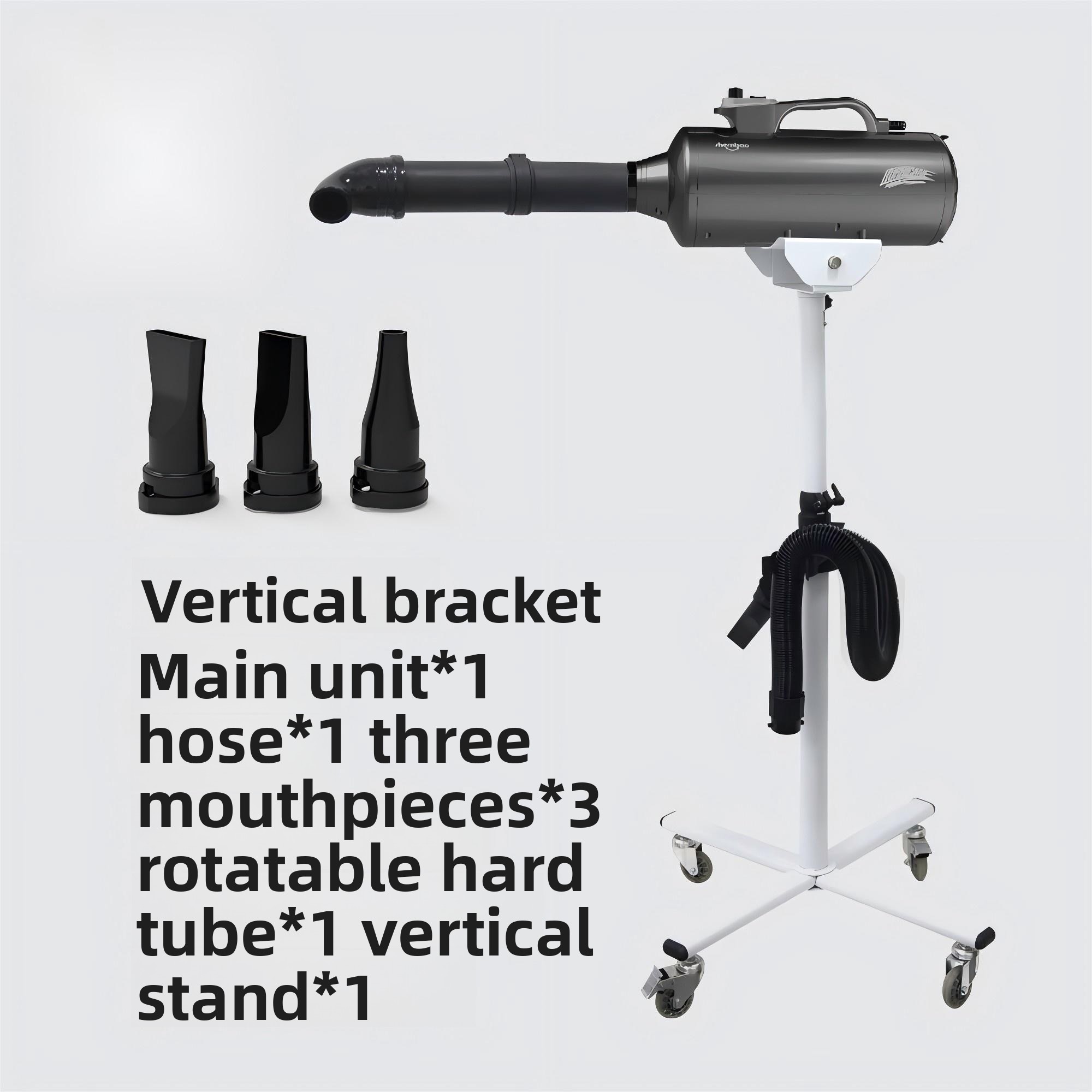 support vertical gris pour machine principale, séchage par soufflage, extractible