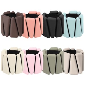 Pesas de Tobillo y Muñeca Ajustables de Acero y Silicona de Alta Calidad, Duraderas y Coloridas, Material de Hierro, para Ejercicio, Deportes y Fitness - Product Image 5