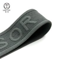 Bande élastique personnalisée en jacquard imprimé, en Spandex/Nylon, haute élasticité, pour accessoires de lingerie et sacs à vêtements