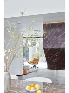 Losas <span class=keywords><strong>de</strong></span> mármol <span class=keywords><strong>rosa</strong></span> roja YUSHI, azulejos <span class=keywords><strong>de</strong></span> suelo y pared esmaltados <span class=keywords><strong>de</strong></span> origen francés, Panel pulido impermeable para interiores para comedor y uso doméstico - Product Image 3