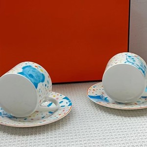 European Style High-End Bone China Cup Kit Animal Pattern Afternoon Tea Plate and Coffee Cup <b>Set</b> - Product Image 4