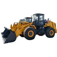 Chargeur frontal sur roues LIUGONG 856H 5,5 tonnes, moteur Cummins Euro V 168 kW/225 CV, godet de 3,0 m³, mini-chargeur CLG856, neuf d'origine Chine