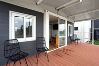 Maison conteneur moderne extensible, logement mobile, maison préfabriquée, bâtiment de bureau de haute qualité, camping-car, caravane, hôtel, école
