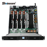 D4-2000 4 Kanal Sic Mos 2 Ohm Stabil Hifi Stereo Profesional Digital Portabel Outdoor Power Amplifier