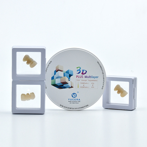 Bloc de zircone CAD/CAM multicouche 3D haute transparence pour la restauration des <span class=keywords><strong>dents</strong></span> antérieures et les bridges à 7 unités - Product Image 1