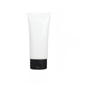 Facial Cleanser Tube 100ml PE Material <b>Flip</b> <b>Top</b> Cap Refill <b>Bottle</b> For BB Cream Packaging - Product Image 4