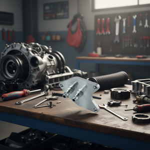 Placa adaptadora de fluido de transmisión FG 193 R36 con puertos duales para uso automotriz - Product Image 3