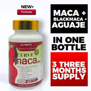 Private Label Oem Maca Plus Pillen Zwarte Maca Pillen Heupen En Butt Enhancement Zwarte Maca Pillen Fabrikanten - Product Image 2