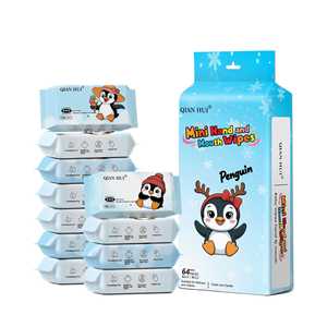 Lot de mini lingettes nettoyantes humides pour animaux de compagnie en gros – Lingettes humides miniatures pour le nettoyage - Product Image 2