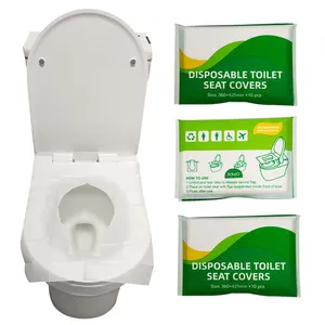 Wholesale toilet seat covers disposable 360*425mm flushable WC disposable covers