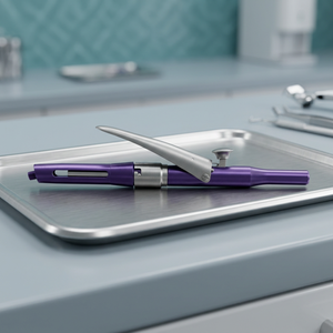 กระบอกฉีดยาแบบแมนนวลสแตนเลสคุณภาพสูงสำหรับการดมยาชาทางทันตกรรม - Product Image 2