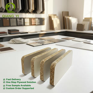 <span class=keywords><strong>Tablero</strong></span> de Partículas de Melamina Blanca de 18 mm, 4x8 pies |   <span class=keywords><strong>Tablero</strong></span> de Aglomerado Impermeable para Muebles de Cocina - Product Image 6