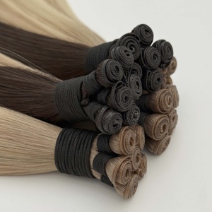 Extensiones de Cabello Humano Virgen y Genius Weft Rizado Atado a Mano al por Mayor para Mujeres de Proveedores de Cabello en 2025 - Product Image 3