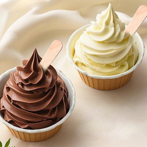 Bastoncini per Gelato Riutilizzabili Ecologici in Legno di Betulla Bianco con Rivestimento in Carta, Bordo Dritto 75MM, 12 Pezzi/Confezione, Marca Linke - Product Image 2