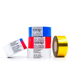 FINERAY Hot Sale Print Verfalls datum Chargen nummer Drucken Batch Coding Ribbon für Lebensmittel verpackung
