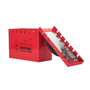Bozzys Loto Boîte <span class=keywords><strong>de</strong></span> verrouillage et d'étiquetage <span class=keywords><strong>de</strong></span> sécurité industrielle portable en acier pour groupes - Product Image 2