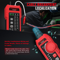 Comprobador de cables de red HT800A/B, probador de cables RJ11 RJ45 Cat5 Cat6 para equipo de prueba, buscador de línea, rastreador de cables