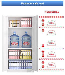 Meilleur prix en ligne pour un classeur en acier métallique, armoire de bureau réglable, armoire de bureau, matériau en fer pour salle de sport - Product Image 4