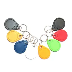 Vians Ic Id Access Control Smart Rfid Reader Module ABS Plastic Key Fob Gym Hotel Key Chain 13.56mhz 125 Khz Tag Rfid Key