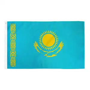 Bendera Kazakhstan Produsen Bendera Profesional Kualitas Tinggi Bendera Nasional Negara Yang Berbeda