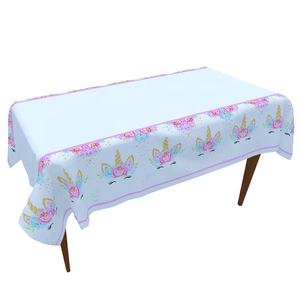 Ensemble de fête d'anniversaire licorne nouveau Design, accessoires de décoration, plateau en papier, <span class=keywords><strong>serviette</strong></span> en papier, tasse, décoration d'anniversaire pour enfants - Product Image 6