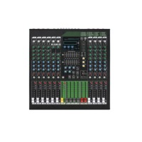 MORIN LG1604 Console de mixage analogique 16 canaux pour DJ, contrôleur DJ/console de mixage audio, système de sonorisation