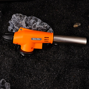 Briquet torche métallique réglable et rechargeable, coupe-vent, <span class=keywords><strong>pour</strong></span> barbecue extérieur, camping, <span class=keywords><strong>cuisine</strong></span>, allumeur au <span class=keywords><strong>gaz</strong></span> butane - Product Image 5