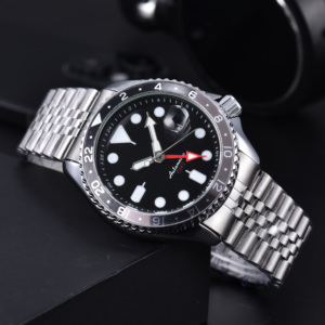 Reloj Mecánico de Buceo para Hombre de 41 mm con Esfera Naranja Clásica, Movimiento Automático, Reloj de Pulsera Deportivo de Lujo Resistente al Agua - Product Image 5